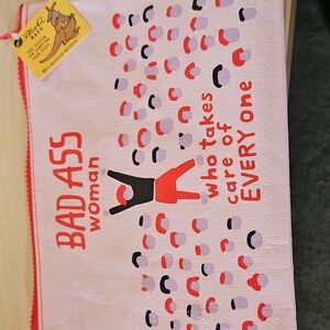 Blue Q Pink and Red Empowerment Pouch